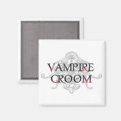 Vampire Groom Magnet Magneet (Voorkant / Achterkant)