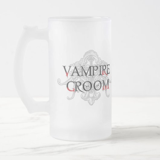 Vampire Groom Mug (Gauche)