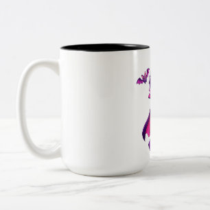 Vampire Halloween Snoep Bewaarder Tweekleurige Koffiemok