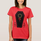 Vampire Holiday Coffin T-shirt (Voorkant)