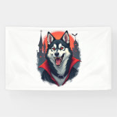 Vampire Husky Bite Spandoek (Horizontaal)