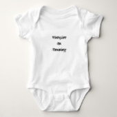 Vampire in opleiding romper (Voorkant)