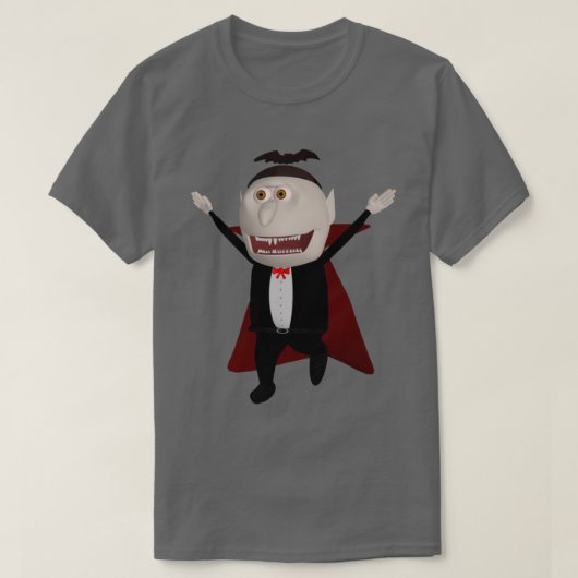Vampire Johnny T-shirt (Design voorkant)