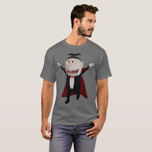 Vampire Johnny T-shirt (Devant entier)