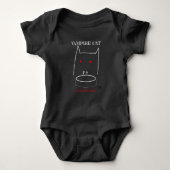 Vampire kat heeft dinnen nodig. Cute Vampire/ Cat Romper (Voorkant)