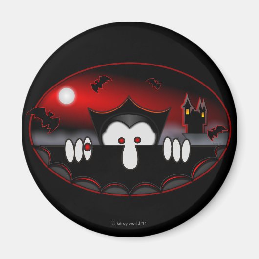 Vampire Kilroy Magnet Magneet (Voorkant)