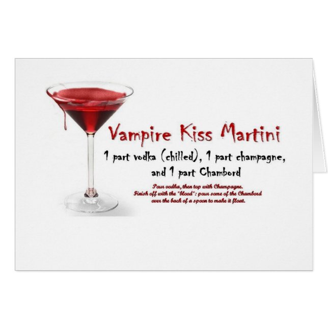 Vampire Kiss Martini Drink Recipe (Voorkant Horizontaal)