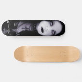 Vampire Kitten - Gothic Girl Skateboard (Horizontaal)
