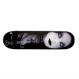 Vampire Kitten - Gothic Girl Skateboard