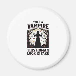 Vampire kostuum shirt grappig Halloween menselijke Magneet