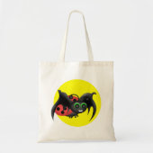 Vampire Ladybug Bat Canvas tas (Voorkant)