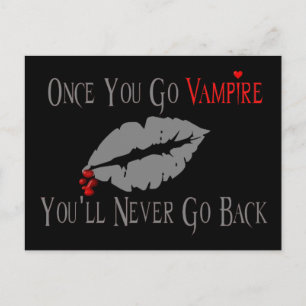 Vampire Love Briefkaart