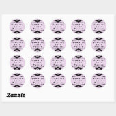 Vampire Love Potion Halloween Stickers Rond (Feuille)