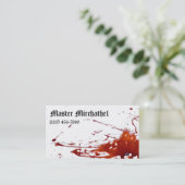 Vampire Master Bloody Visitekaartje (Staand voorkant)