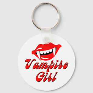 Vampire meisje sleutelhanger