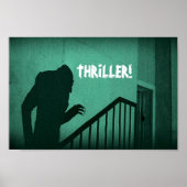 Vampire Nosferatu Groene Horror Thriller Poster (Voorkant)
