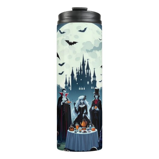 Vampire Party Halloween Thermal Tumbler Thermosbeker (Voorkant)