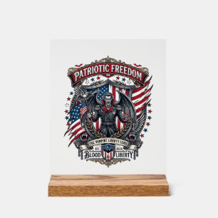 Vampire Patriotique Liberté Seigneur Horreur Monst