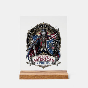 Vampire Patriotique Liberté Seigneur Horreur Monst
