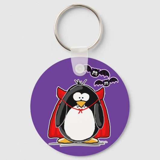 Vampire Penguin Sleutelhanger (Voorkant)