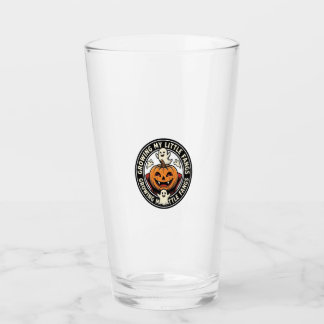 Vampire Pompoen Badge Mijn Kleine Hoektanden Laten Glas