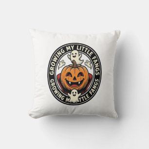 Vampire Pompoen Badge Mijn Kleine Hoektanden Laten Kussen