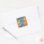 VAMPIRE PRAYING MANTIS BUG STICKERS SHEET Square (Envelop)