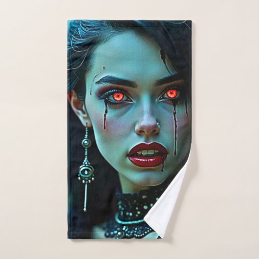 Vampire Queen: Dark Allure Art Bad Handdoek (Handdoek)