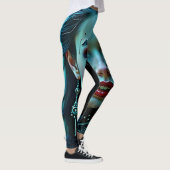 Vampire Queen: Dark Allure Art Leggings (Rechts)