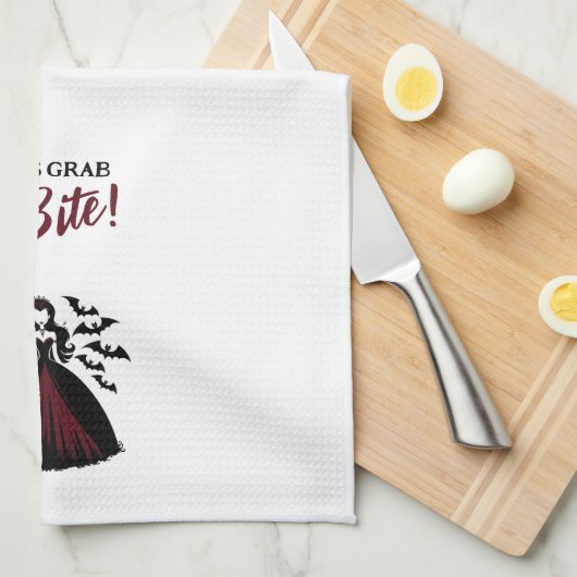 Vampire Queen Halloween Theedoek (Quarter Fold)