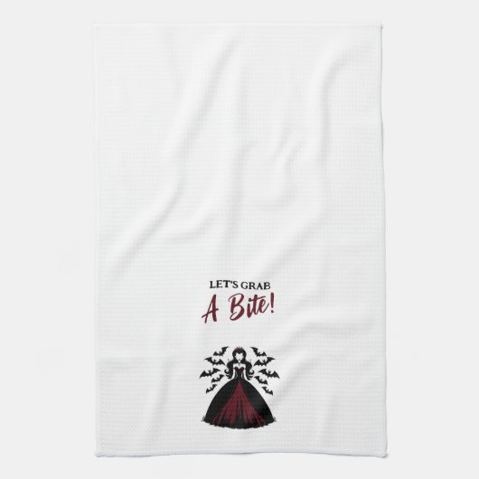 Vampire Queen Halloween Theedoek (Verticaal)