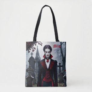 Vampire Romance Reader Verjaardagscadeau Naam toev Draagtas