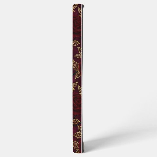 Vampire Rose Garden Pattern Phone Case Samsung Galaxy Hoesje (Linkerkant)