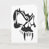 Vampire schedel kaart (Voorkant)