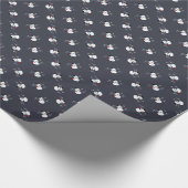 Vampire Snowman Cadeaupapier (Hoek)