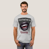Vampire T-shirt (Voorkant volledig)