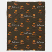 Vampire Teddy Halloween Deken (Voorkant)