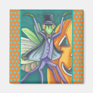 VAMPIRE TRANSYLVANIA DIE MANTIS MAGNET Square PRAY Magneet