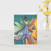 VAMPIRE TRANSYLVANIE PRIER MANTIS CARTE DE REMARQU (Fleur jaune)