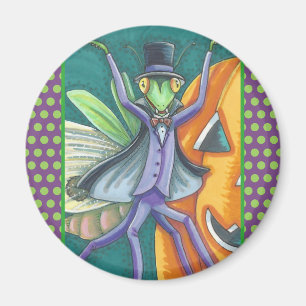 VAMPIRE TRANSYLVANIE PRIER MANTIS MAGNET Round