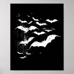 Vampire TS Horror Spooky Scary Halloween Gothic Ae Poster