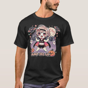 Vampire Up - Grappige Halloween Gym Workout T-shirt