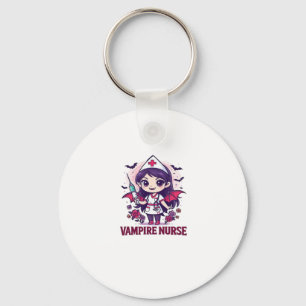 Vampire Verpleegster Shirt � Grappig Halloween Med Sleutelhanger