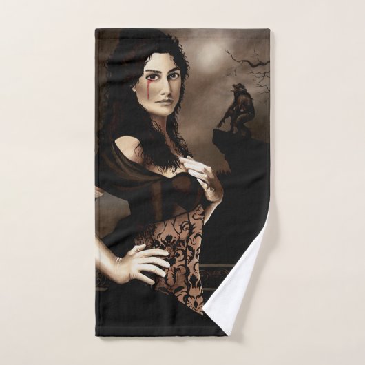 Vampire victorien Werewolf (Serviette à main)