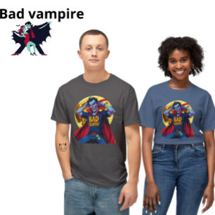 Vampire vilain, T-shirt drôle de type Vampire Guy
