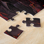 Vampire Vitrail Halloween puzzle (Côté)