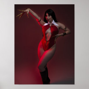 Vampirella Cosplay Poster