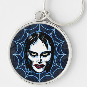 Vampiremeisje 1960s monstermasker horror-sleutelha sleutelhanger