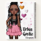 Vampires gothiques urbains Carnet 2 (Dos)