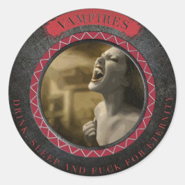Vampire's Seal - bovennatuurlijke Sticker